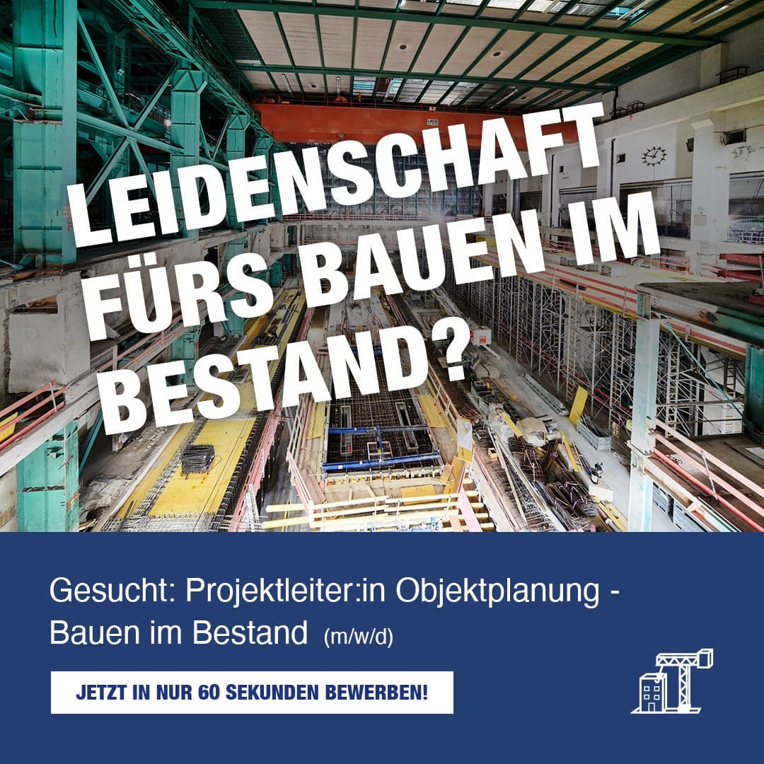 Anzeigenmotiv der Recruiting-Kampagne für GFM Bau- und Umweltingenieure GmbH