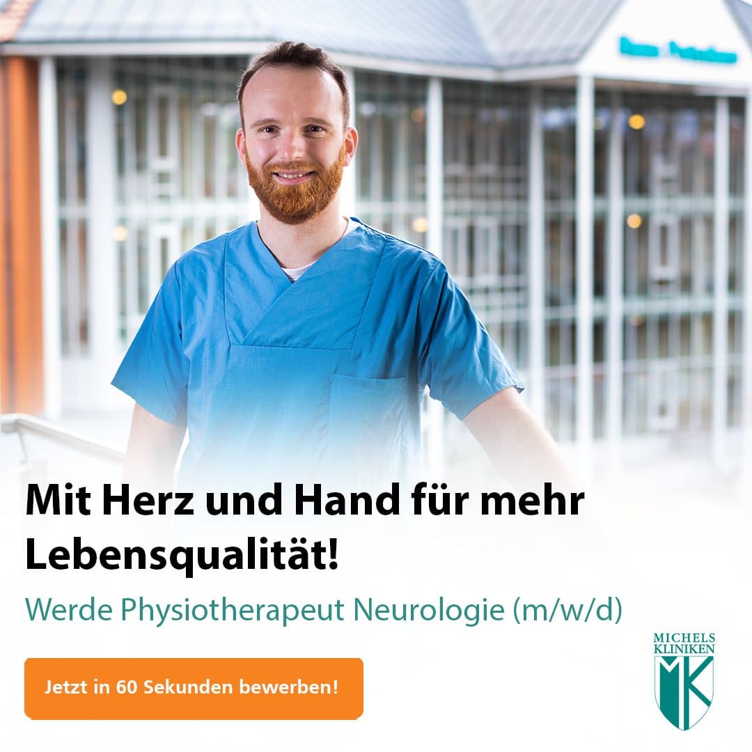 Anzeigenmotiv der Recruiting-Kampagne für Michels Kliniken
