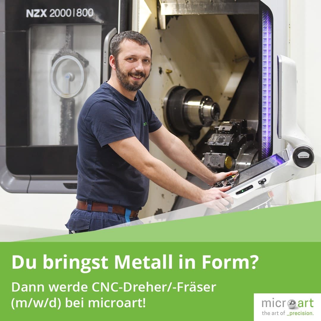 Anzeigenmotiv der Recruiting-Kampagne für Microart