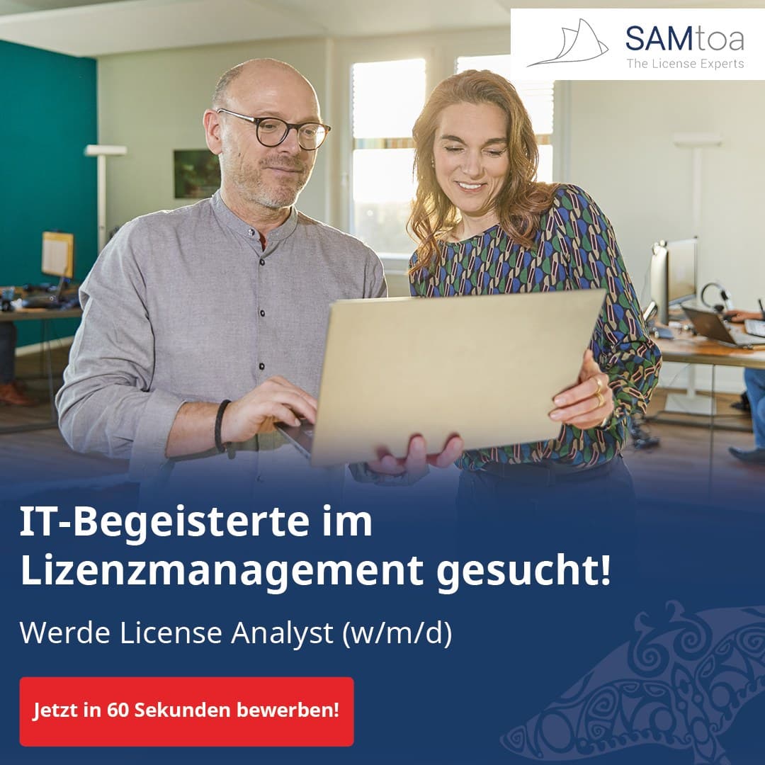 Anzeigenmotiv der Recruiting-Kampagne für Samtoa