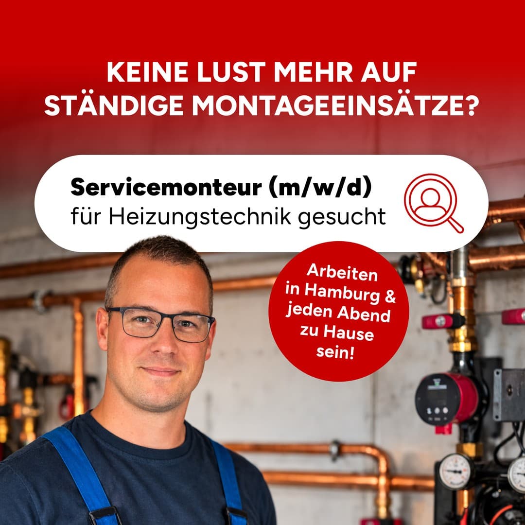 Anzeigenmotiv der Recruiting-Kampagne für Schwarz & Grantz Hamburg GmbH